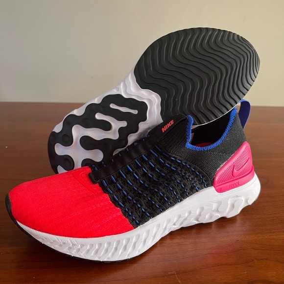 Womens Nike REACT PHANTOM RUN FLYKNIT 2 Running Shoes DX2354-001 with box - Picture 11 of 11